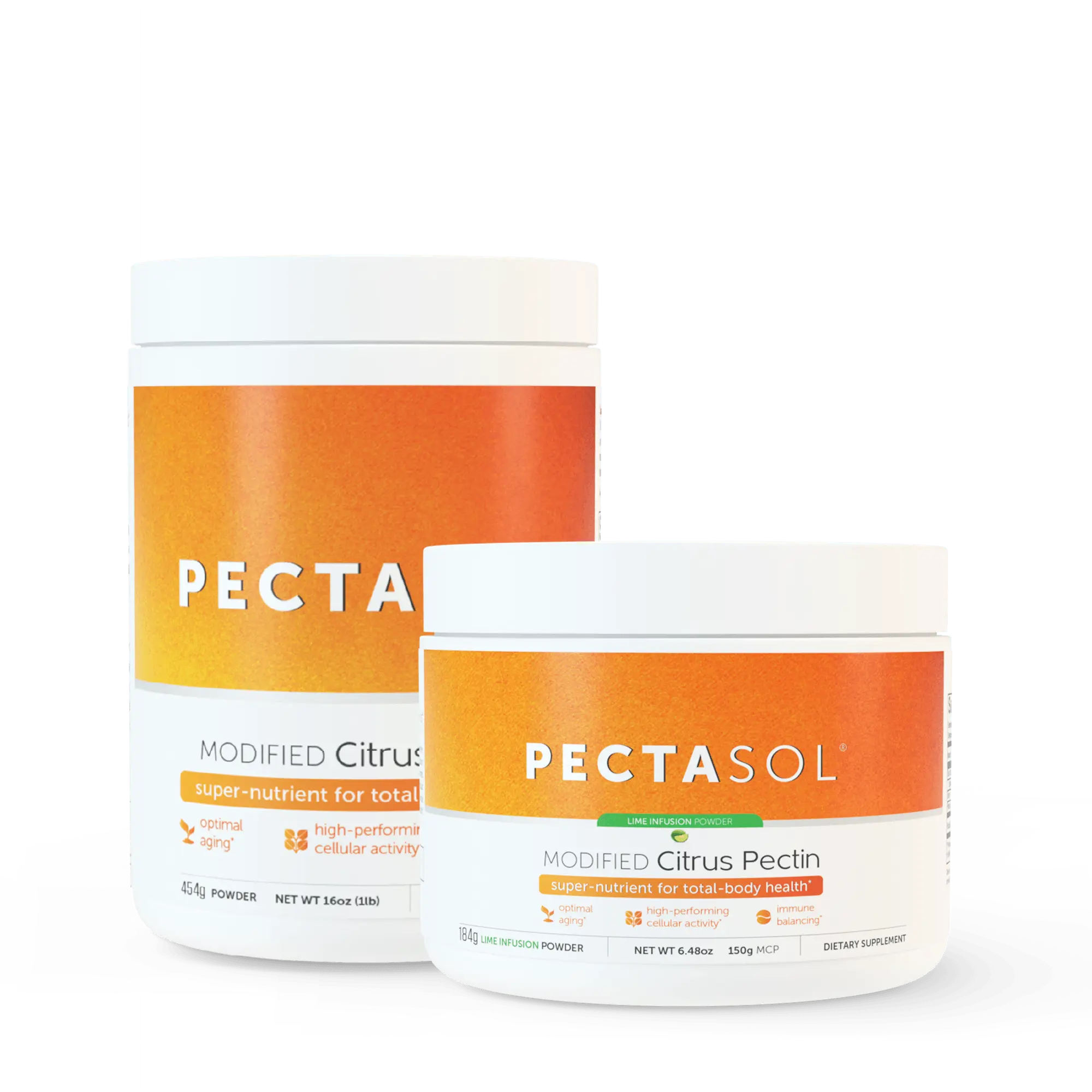 PectaSol MCP Powder modified citrus pectin supplement container
