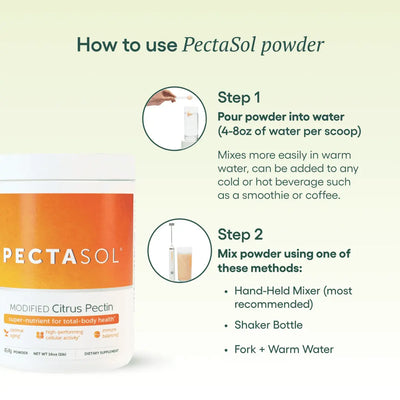 Pectosol PectaSol MCP Powder | Modified Citrus Pectin Powder Supplement ...