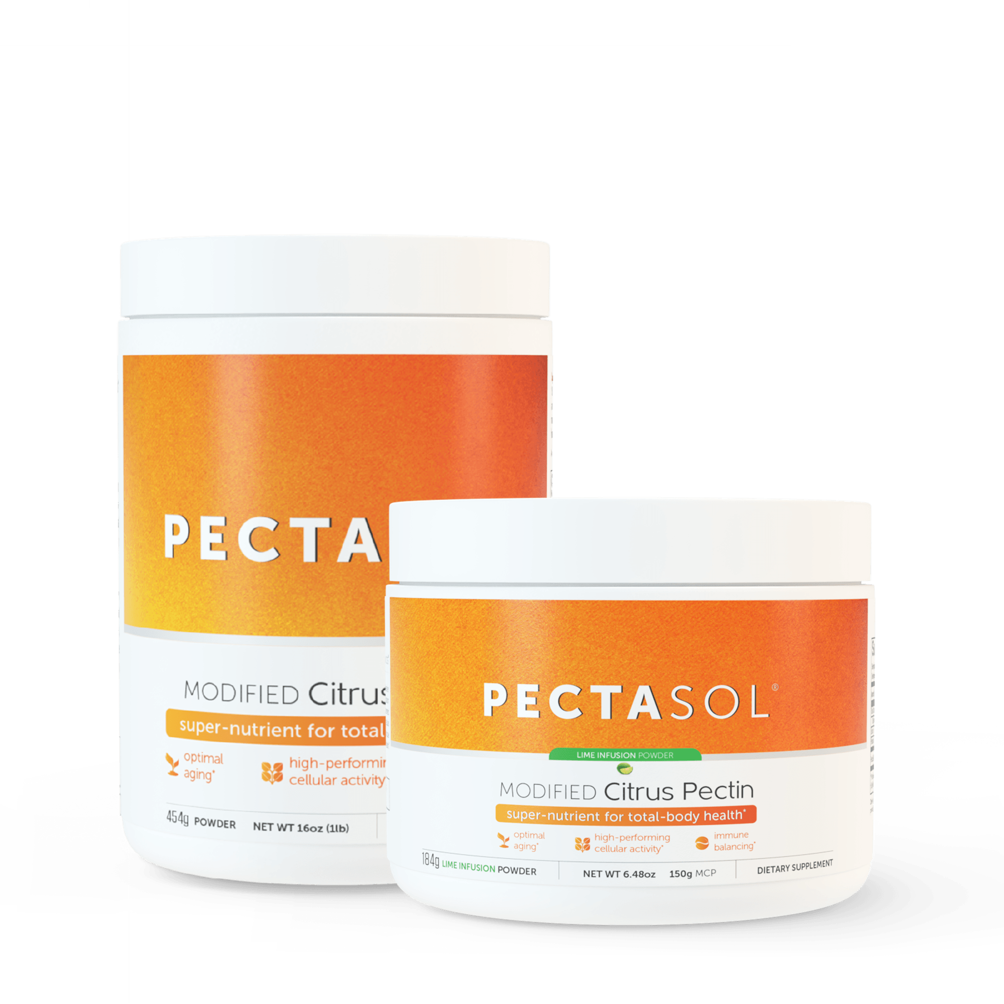 PectaSol MCP Powder modified citrus pectin supplement container