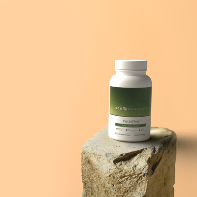 natural cleanse supplement PectaClear on stone