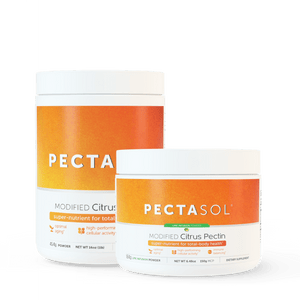 modified citrus pectin powder PectaSol bottles